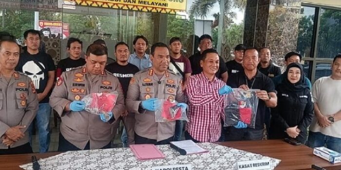 Polresta Bandarlampung Bekuk Lima Pelaku Curanmor 10 Kali Mencuri 