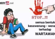 WARTAWAN BUKAN LAWAN TAPI BERLIMPAH KAWAN, “SAVE WARTAWAN”