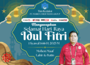 Segenap Pimpinan Redaksi/Owner PT. MARIO CYBER MEDIA GROUP Mengucapkan Selamat Hari Raya Idul Fitri 1 Syawal 1446H/2025M