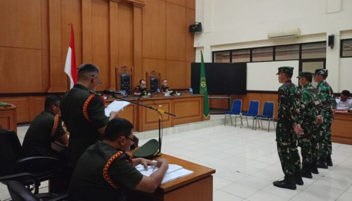 Pengadilan Militer Akan Bacakan Vonis Oknum TNI AL Penembak Bos Rental di Rest Area KM45