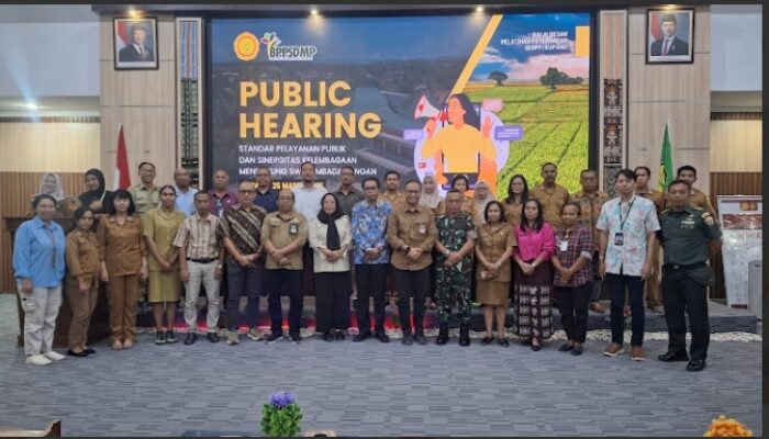 BBPP Kupang NTT Gelar Publik Hearing Standar Pelayanan Demi Terwujudnya Swasembada Pangan
