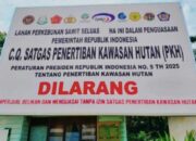 Satgas PKH Pasang Plang di 10 Perusahaan Pelalawan, Tegaskan Penertiban Ilegal di Kawasan Hutan