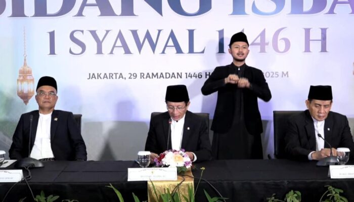 Sidang Isbat Idulfitri 1446 H, Pemerintah Tetapkan 1 Syawal Tanggal 31 Maret 2025