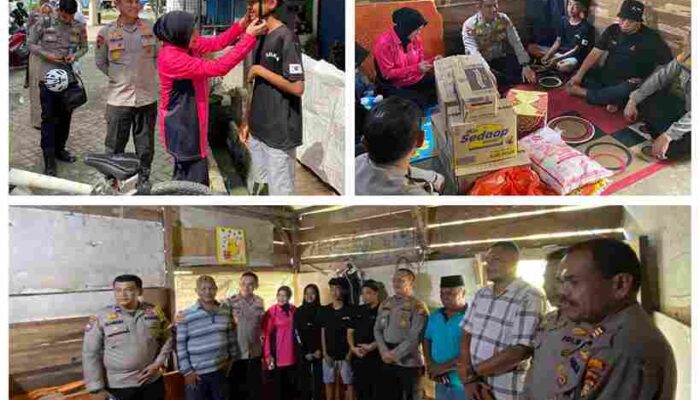 Sentuhan Hati Kapolres Pelalawan: Berbagi Kebahagiaan dengan Santunan Anak Piatu dan Bantuan Sepeda di Sorek Satu