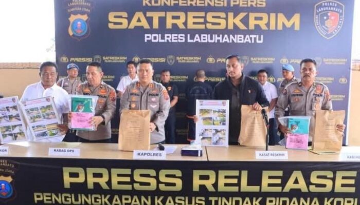 Mantan Kades di Labura Ditangkap Polisi Karena Korupsi
