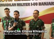 Oknum TNI AL Pembunuh Jurnalis Banjarbaru Hadapi Pengadilan Militer