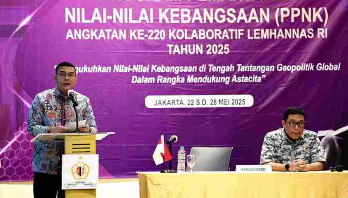 Wamen Ossy Jadi Pembicara di LEMHANNAS RI: Tanah dan Tata Ruang Pilar Ketahanan Nasional