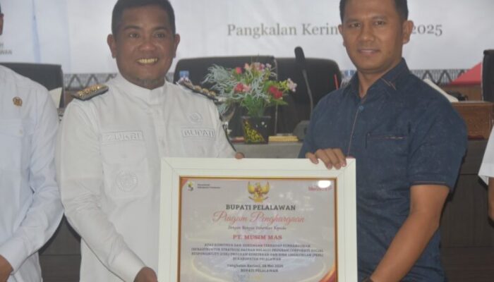 PT Musim Mas Raih Penghargaan Bergengsi dari Pemkab Pelalawan atas Komitmen CSR Berkelanjutan