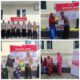 Polsek Siak Hulu dan Bhayangkari Berbagi Kebahagiaan, Salurkan Bansos Sambut HUT Bhayangkara ke-79