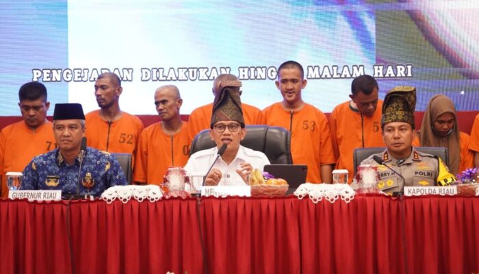 100 Calon PMI Terlantar di Riau Diselamatkan, Belasan Tersangka Diamankan