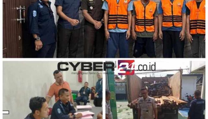 4 ORANG TERSANGKA ILLEGAL LOGGING DI DALAM KAWASAN HUTAN TAMAN NASIONAL BUKIT TIGAPULUH SIAP DI SIDANGKAN