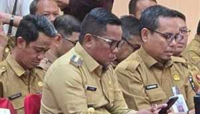 Dorong Hilirisasi dan Proyek Strategis Daerah, Bupati H Zukri Ikuti Musrenbang RPJMD Provinsi Riau