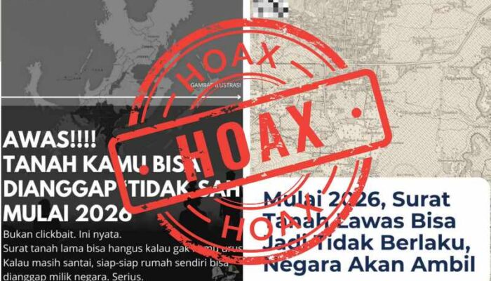Kementerian ATR/BPN Bantah Isu 2026 Tanah Tak Bersertifikat Diambil Negara, Dirjen PHPT: Itu Tidak Benar