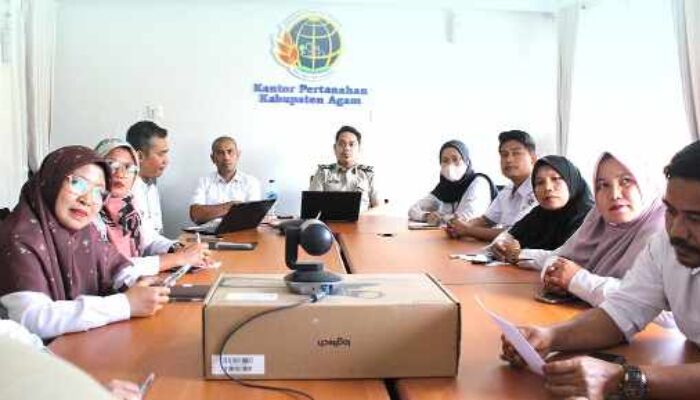Kantor Pertanahan Kabupaten Agam Ikuti Pengarahan Pelaksanaan Asesmen Calon PPPK Secara Daring