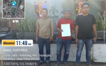 Brekingnews: Pemilik Tembaga Endrosono Laporkan Kinerja Polsek Semampir ke Polda Jatim 