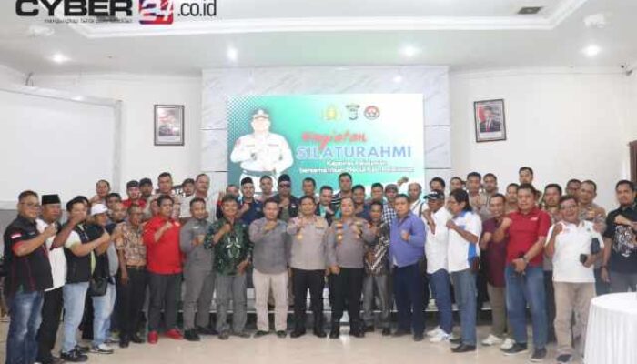 Jalin Silaturahmi Perdana, Kapolres Pelalawan: Media adalah Mitra Penting Wujudkan Keamanan