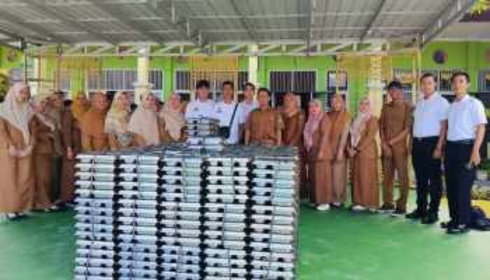 Angka Kecukupan Gizi Siswa Terjaga, Program MBG Sasar Ratusan Siswa SMAN 3 Siak Hulu