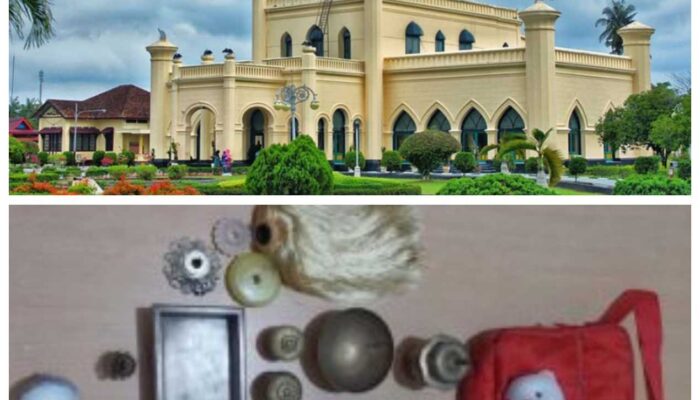 Pasutri Pura-pura Wisatawan Curi Benda Bersejarah di Istana Siak, Diciduk Polisi di Pos Penjagaan