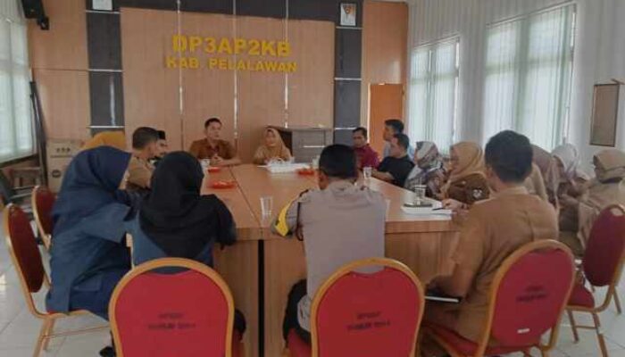 Rapat Koordinasi, OPD dan Lintas Sektoral Bahas Solusi untuk Anak Terlantar di Pelalawan
