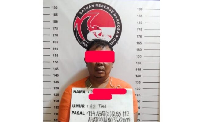 Polres Labuhanbatu Gagalkan Peredaran 181 Gram Sabu, Satu Pelaku Ditangkap