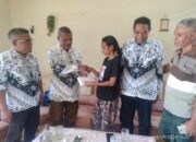 Solidaritas PGRI Cabang Witihama Beri Dana 10 Juta untuk Korban Pelecehan Seksual