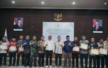 Bupati H.Zukri Buka Rakorda BAZNAS Kabupaten Pelalawan 2025