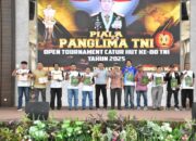 Danrem 031/Wira Bima Resmi Tutup Open Tournament Catur HUT ke-80 TNI