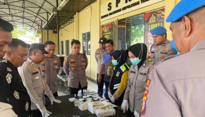 Perketat Pengawasan Internal, Polres Kampar Lakukan Tes Urine Mendadak