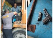 Kesalahpahaman di Jalan Lintas Timur Pelalawan Berujung Tindakan Kriminal: Polantas Amankan Sopir Truk dengan Senjata Api Diduga Ilegal