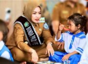 Bunda PAUD Labuhanbatu MAYA Kunjungi TK Negeri Pembina di Rantau Selatan