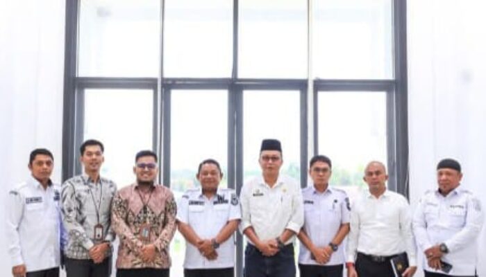 Pemkab Labuhanbatu Terima Kunjungan PT Telkom Witel Sumut