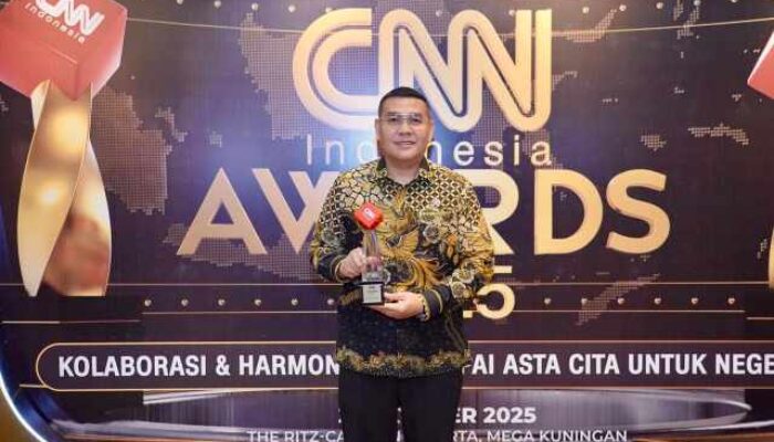 Konsisten Jalankan Reforma Agraria, Kementerian ATR/BPN Raih Rural Development dan Regional Equity di CNN Indonesia Award 2025