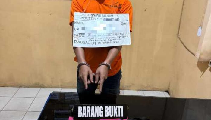 Jual Sabu di Perkebunan Warga, Pria Inisial RL Ditangkap Polisi Bilah Hilir
