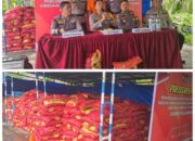 Polres Pelalawan Gagalkan Penyelundupan 19,5 Ton Bawang Ilegal Asal Batam