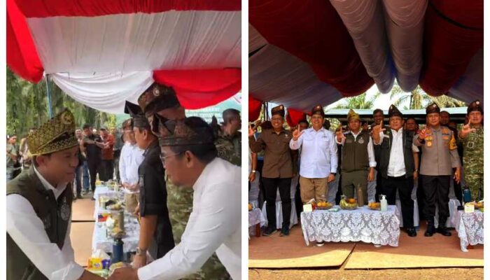 Bupati Pelalawan Ikuti Launching Relokasi dan Pemulihan Kawasan Taman Nasional Tesso Nilo