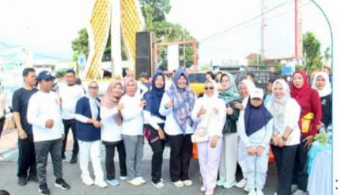 Semarak HUT ke-80 PGRI: CFD Rantauprapat Jadi Ajang Kebersamaan Guru dan Warga