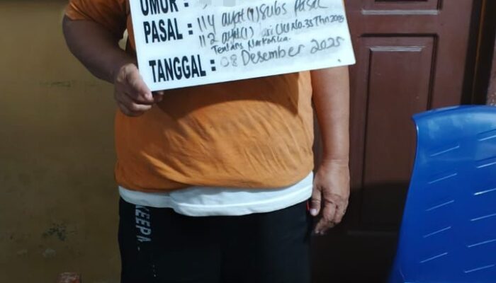 Polsek Panai Tengah Amankan IRT Pengedar Sabu, Tegaskan Komitmen Berantas Narkotika