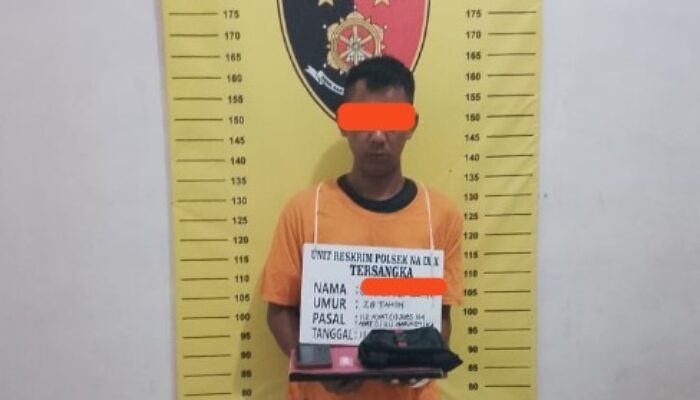 Bawa Sabu 1,41 Gram, Pria di Aek Kota Batu Labuhanbatu Utara Ditangkap Polisi