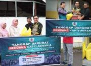 KAPTI-Agraria Ulurkan Bantuan untuk Pegawai Kantor Pertanahan Agam Terdampak Banjir