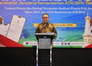 Buka Rakernis Sekretariat Jenderal, Irjen ATR/BPN Sampaikan Peran Strategis Staf Tata Usaha sebagai Pengawas Internal