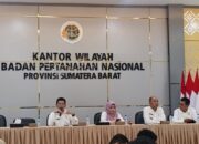 Kantor Pertanahan Kabupaten Agam Ikuti Monitoring dan Evaluasi Percepatan PTSL Tahun 2025