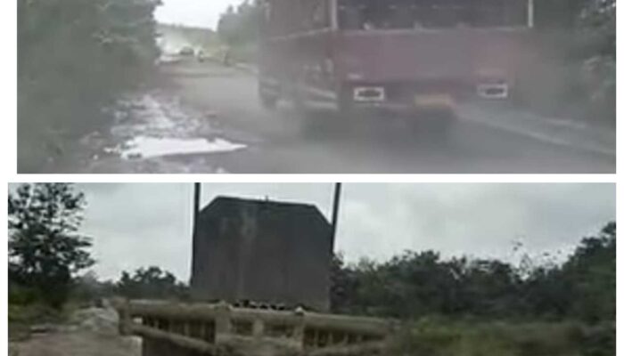 Riau Kaya, Jalan Propinsi Banyak Lobang Menganga, Nyawa Jadi Taruhannya