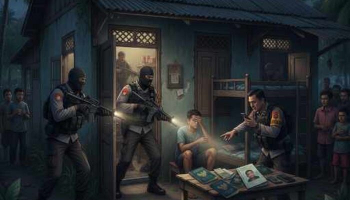 Bermula dari Laporan WhatsApp, Kapolres Bengkalis Pimpin Penggerebekan Markas Penyelundup Manusia