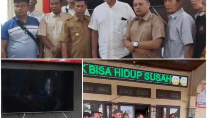 Forum RT/RW dan Kaling Pangkalan Kerinci Tagih Komitmen April Group soal Bau Udara dan CSR