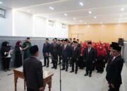 Kantor Pertanahan Kabupaten Agam Hadiri Pengangkatan Sumpah MPPW dan MPPD di Sumatera Barat