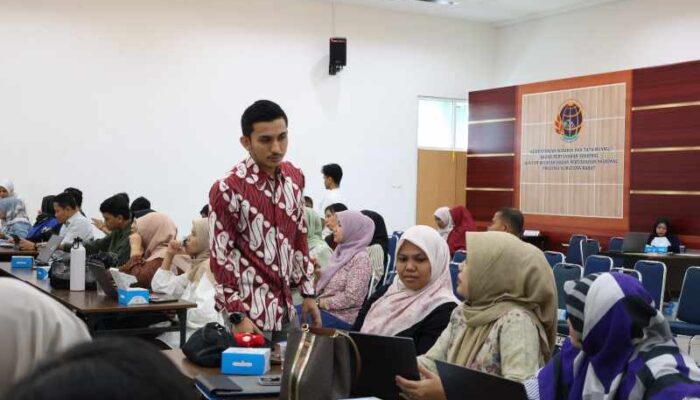 Kantor Pertanahan Kabupaten Agam Ikuti Pendampingan Pelaporan SPT Tahunan 2025
