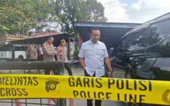 Ditinggal Umroh dan Dinas Luar, Dua Rumah Dinas Perwira Menengah di Aspol Sisingamangaraja Pekanbaru Ludes Terbakar