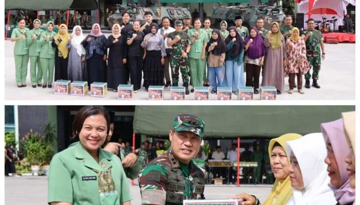 Pangdam XIX/Tuanku Tambusai Buka Bazar Ramadan TNI 1447 H dan Serahkan Bingkisan Lebaran