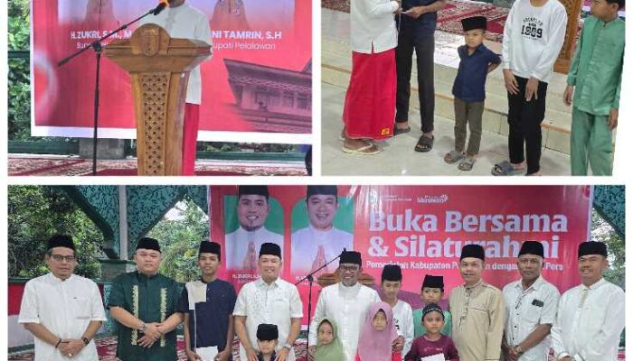 Buka Puasa Bersama Insan Pers, Bupati Zukri Perkuat Sinergi Hadapi Penurunan Anggaran Daerah