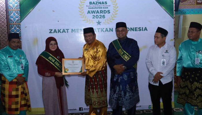 Bupati Afni Zulkifli Ajak Masyarakat dan Perusahaan Perkuat Kepedulian Lewat ‘Gemar Siak Berzakat’